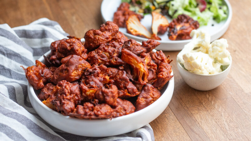 Rezept des Monats Veggy-Wings Blumenkohl